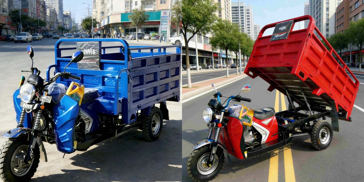 Triciclo de gas para transporte agrícola Triciclo de gas para transporte agrícola