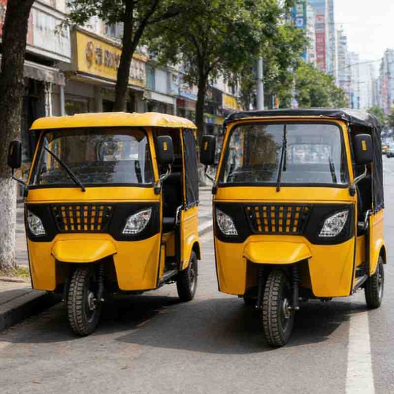 Pousse-pousse pour passagers