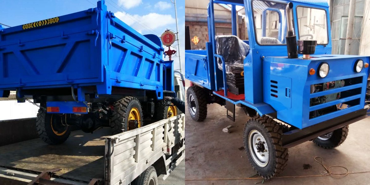 Truk pengangkut diesel 4x4