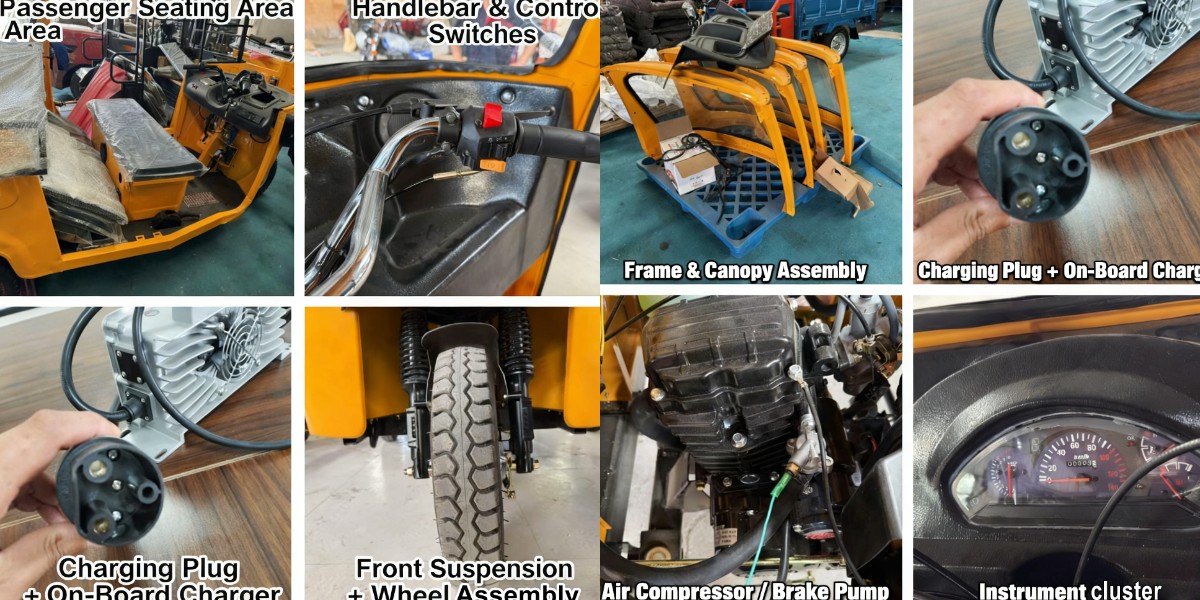 тук-тук трёхколёсный мотоцикл