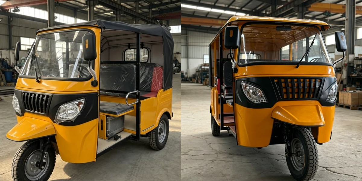 Tuk tuk de gasolina de largo alcance