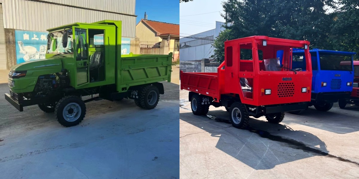 Bergsteigender Diesel-LKW