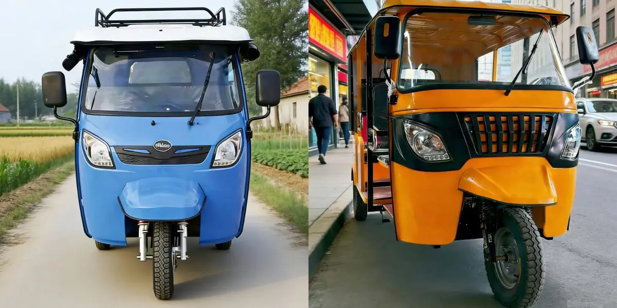 Umweltfreundliches Tuk-Tuk