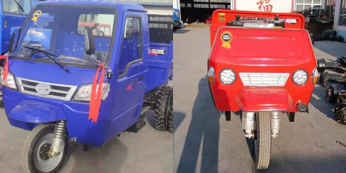 鉱山用ディーゼル三輪車