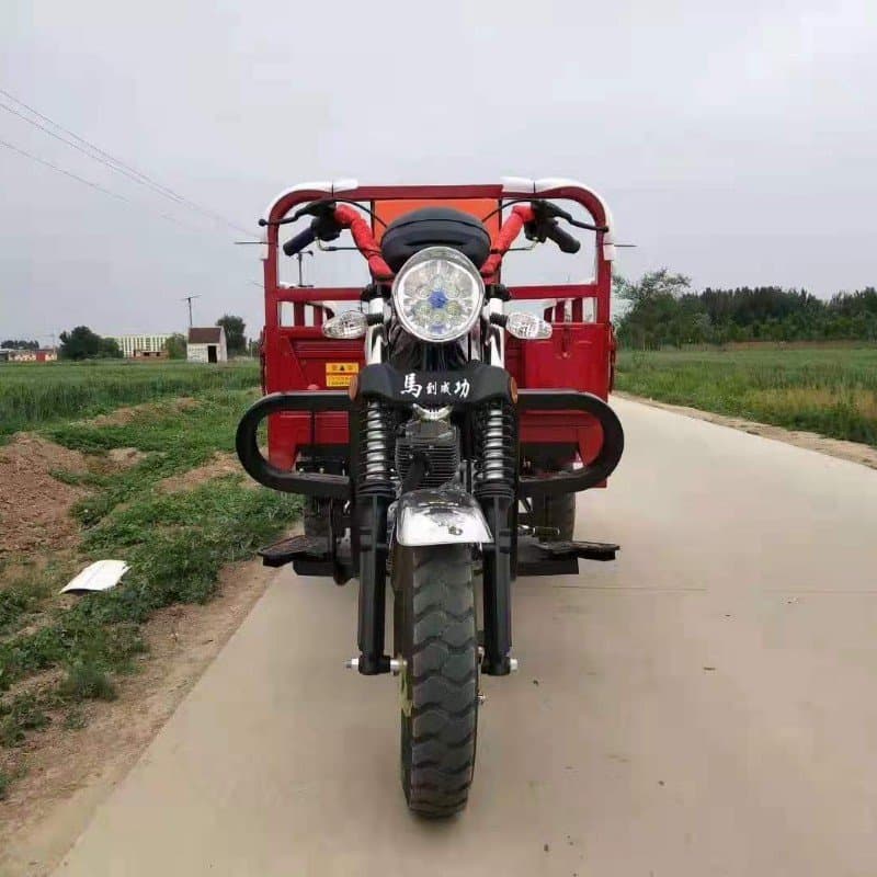 Fuel three wheeled motorcycle