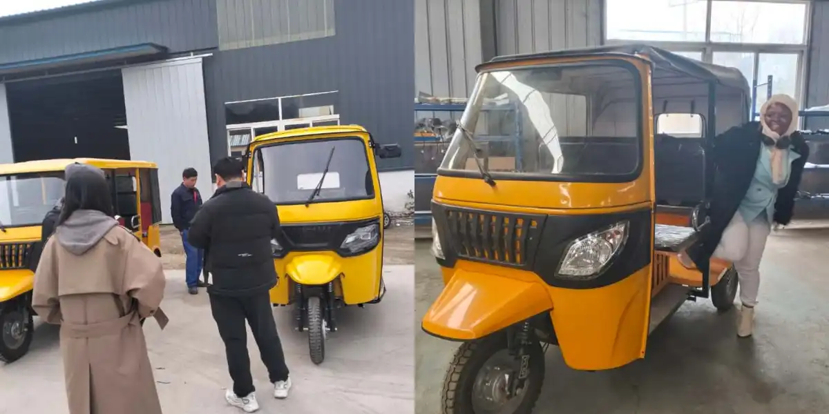 Sepeda motor tuk tuk