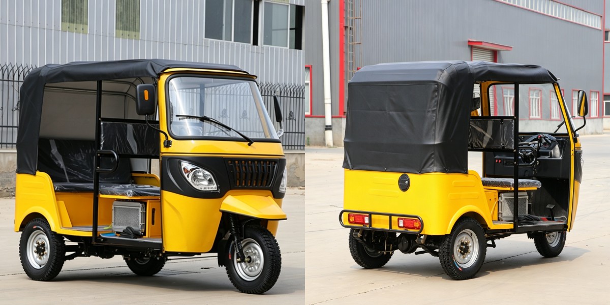 Tuk tuk de gasolina de largo alcance