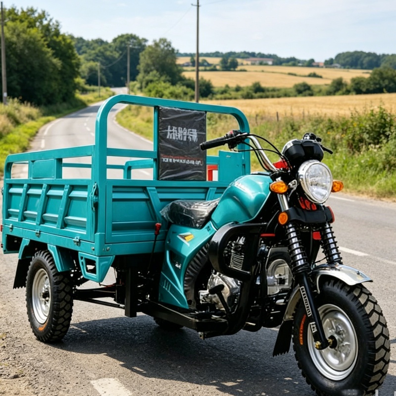 Motocicletta da carico a tre ruote