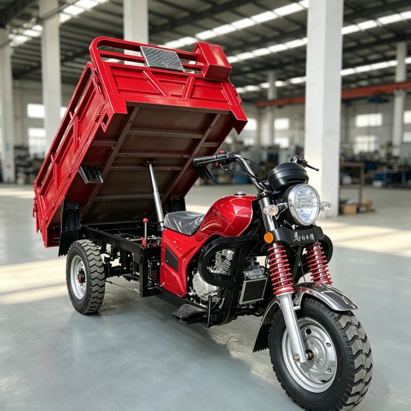 Farm three wheel cargo tricycle
