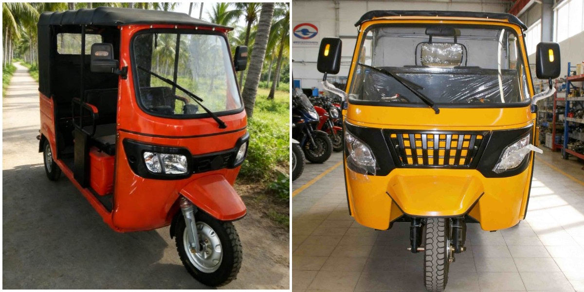 pousse-pousse électriques à trois roues