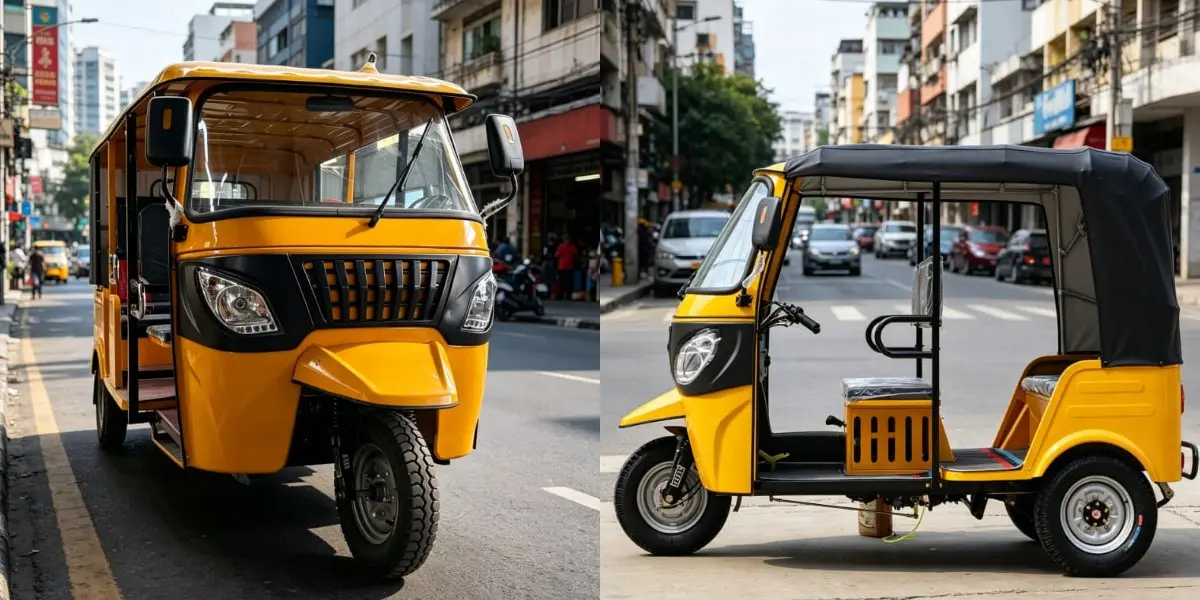 Rickshaw a gasolina Rickshaw a gasolina