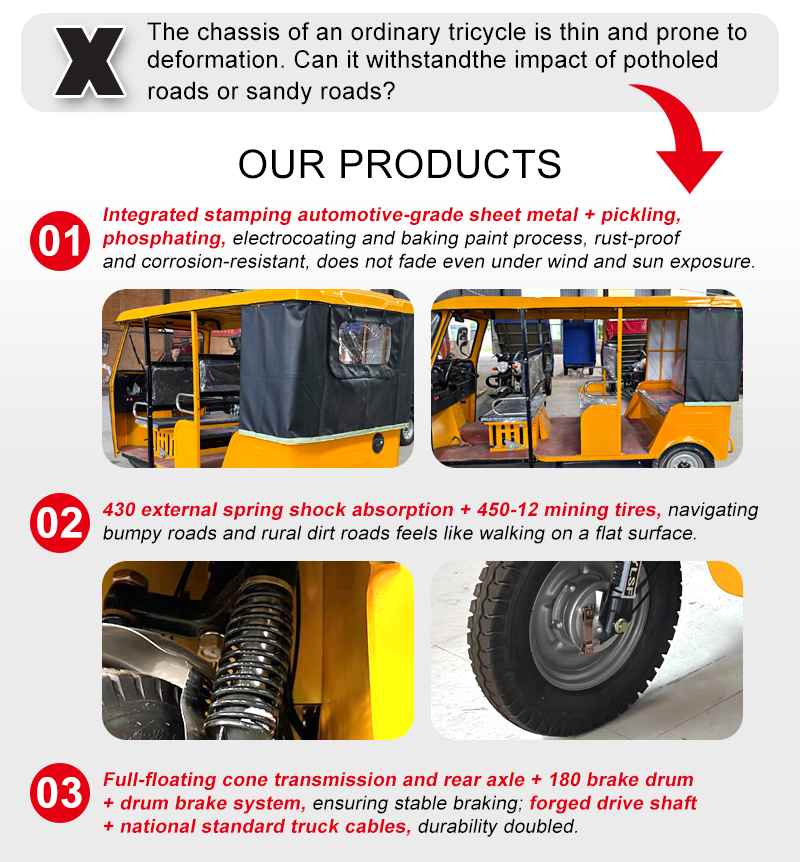 Dreirad-E-Rikscha Dreirad-E-Rikscha