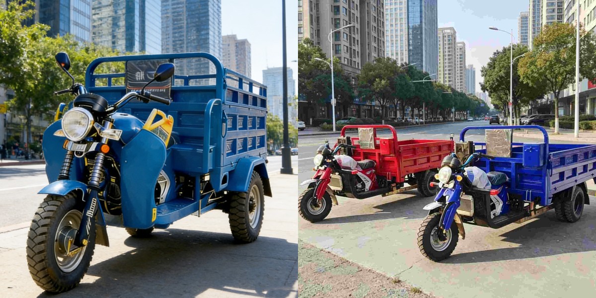 Sepeda motor kargo roda tiga