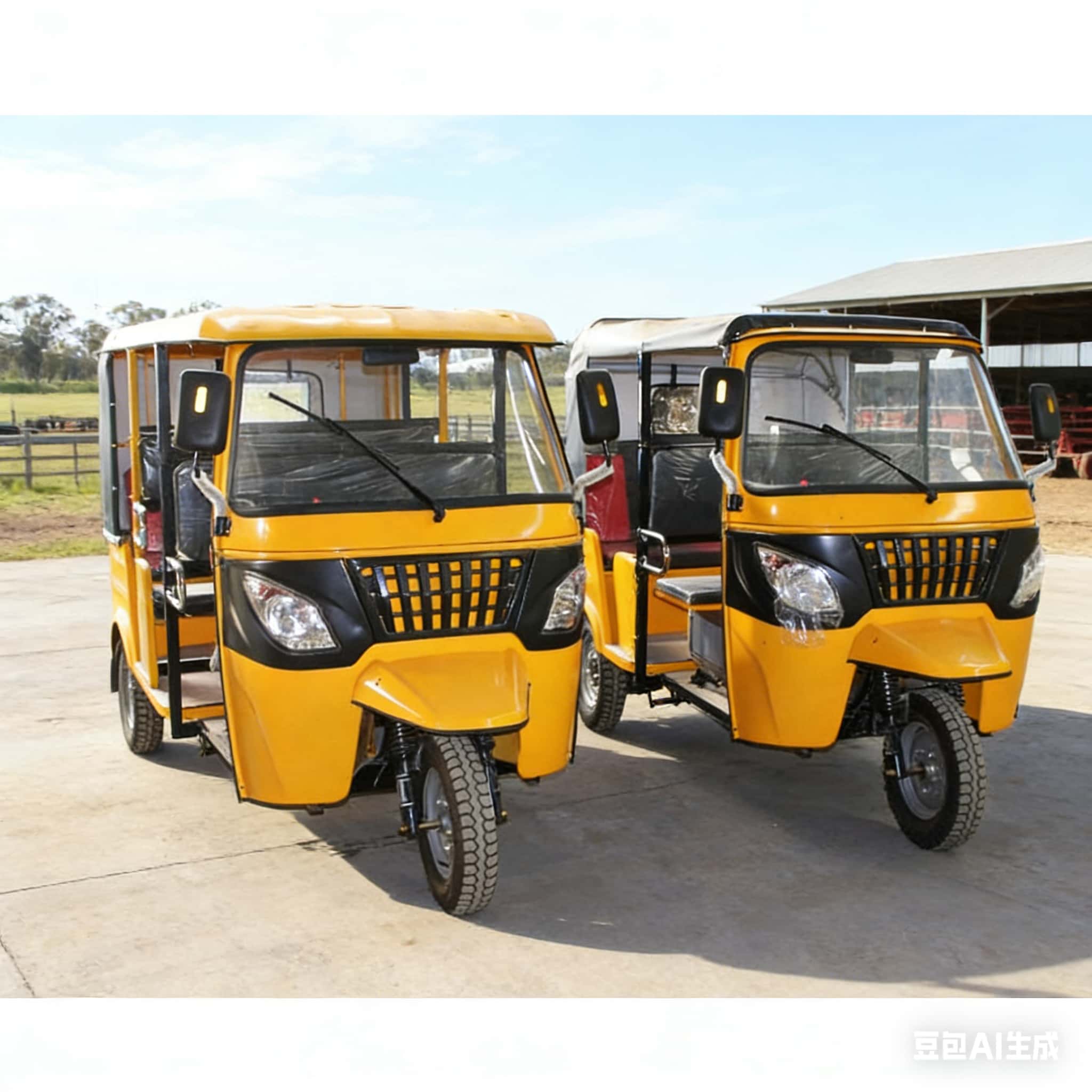 riquexó elétrico para passageiros