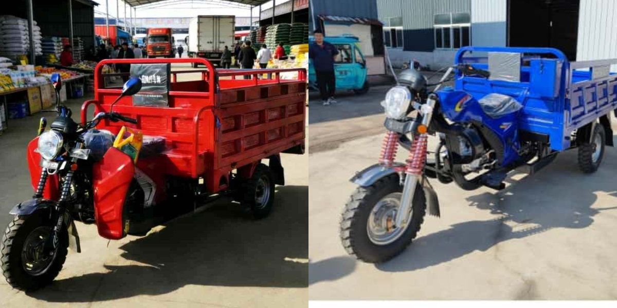 Gasoline tricycle
