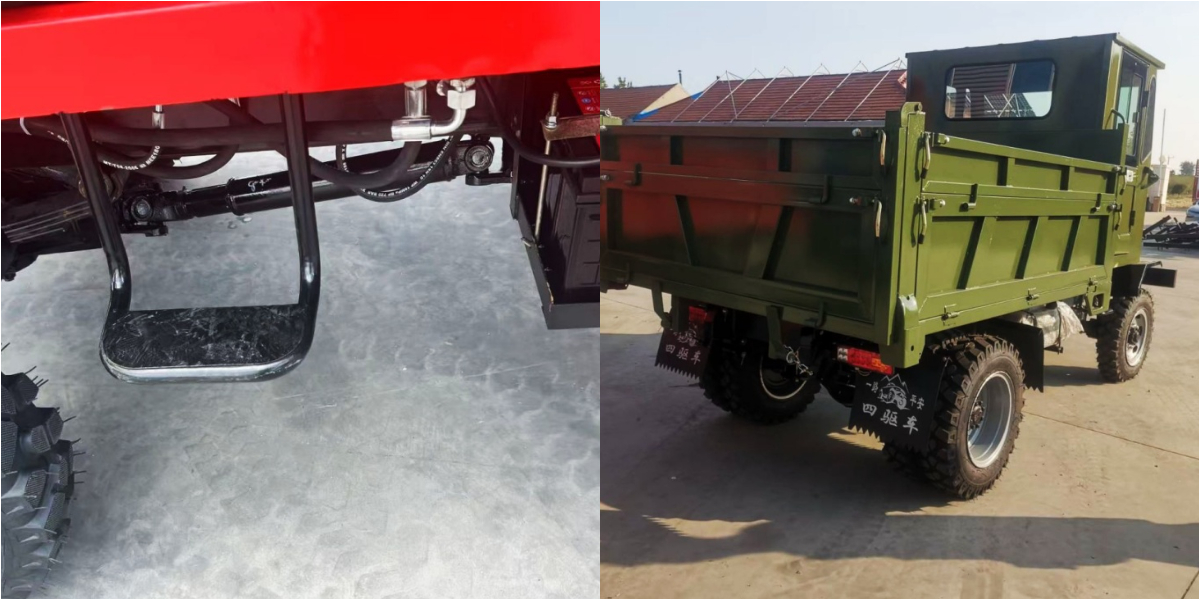 mini multi-function mine four-wheel drive truck