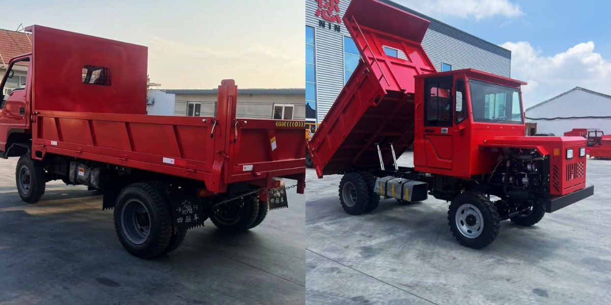 mini multi-function mine four-wheel drive truck