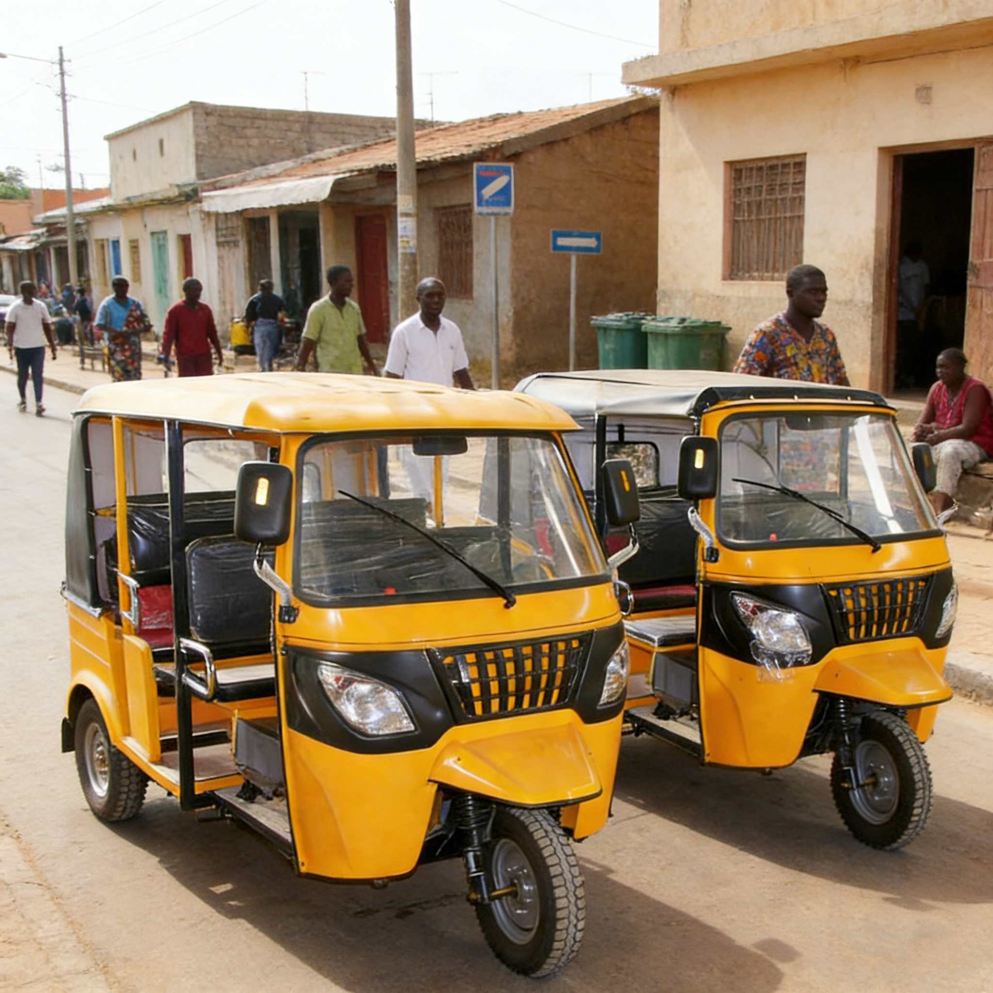 Pousse-pousse de voiture