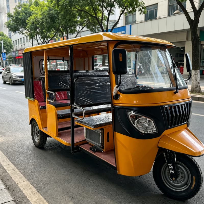 Tuk tuk de largo alcance