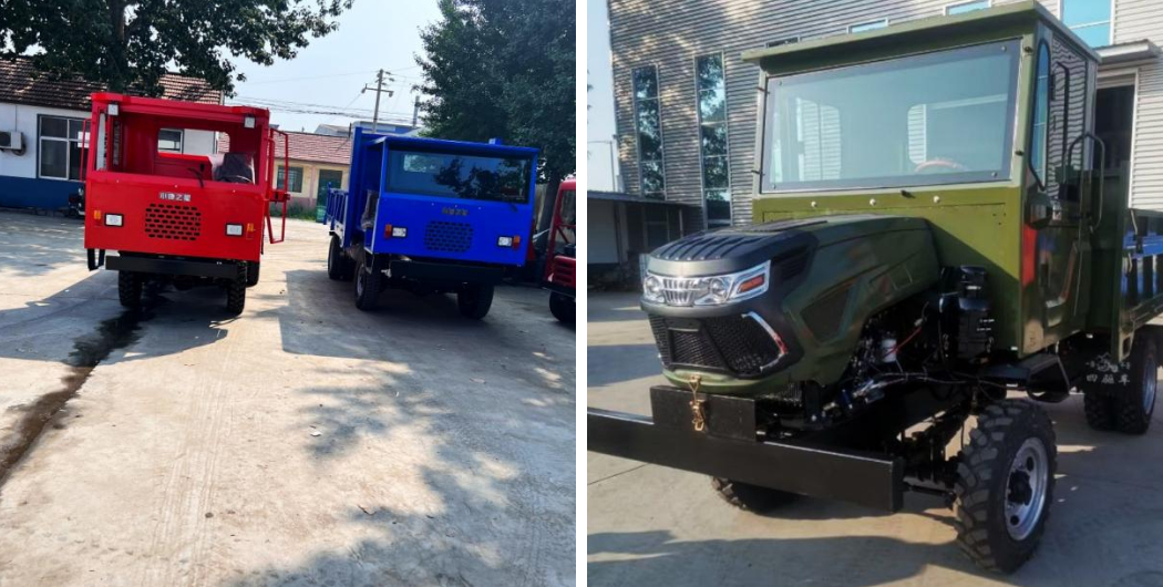 Customer Test Driving the Diesel Construction Concrete Transport Vehicle Site Customer Test Driving the Diesel Construction Concrete Transport Vehicle Site