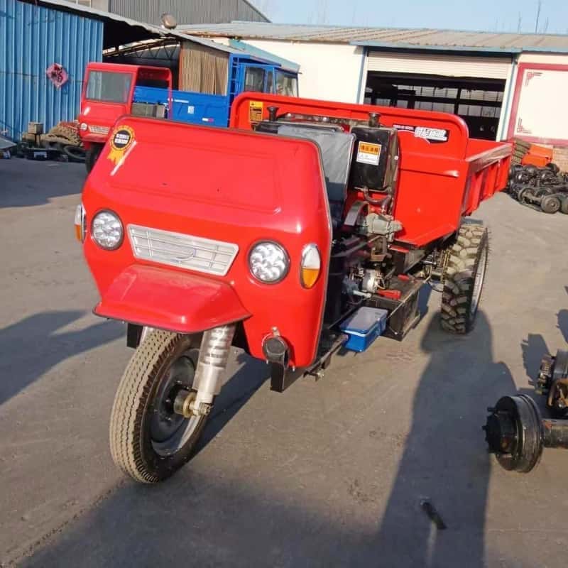 重量物運搬用ディーゼル三輪車