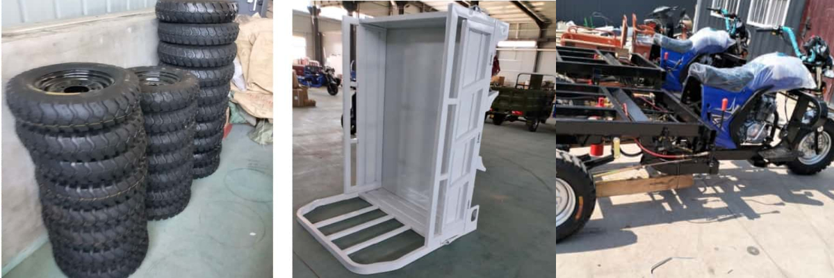 Triciclo de gasolina de 150 cc refrigerado por agua Triciclo de gasolina de 150 cc refrigerado por agua