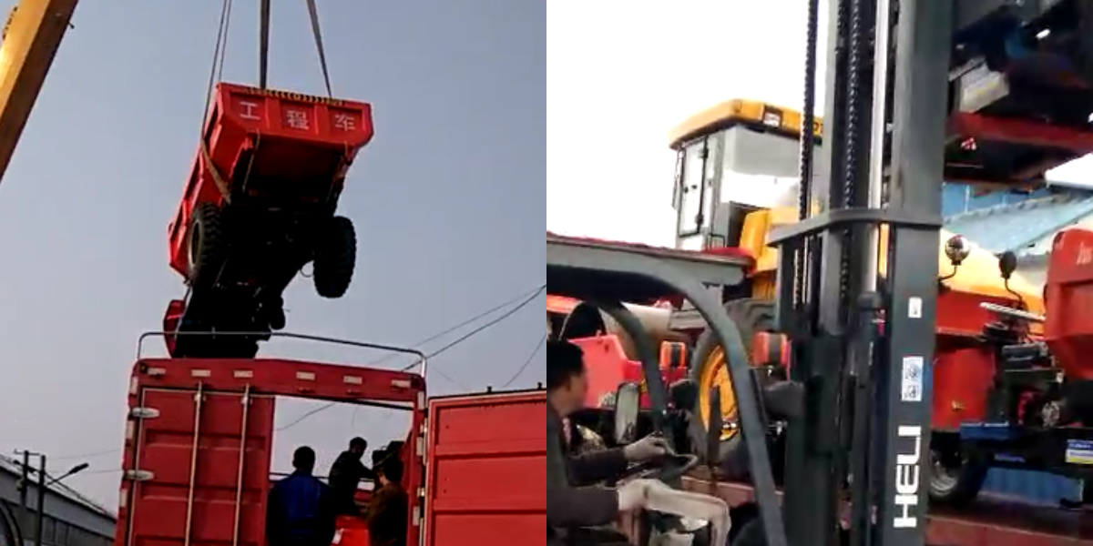 Originalfotos vom Versandprozess