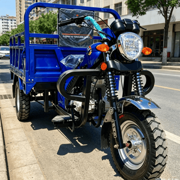 Triciclo de gasolina para granja multiterreno