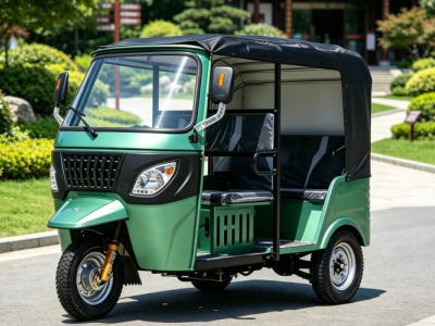 Tuk tuk à essence longue portée