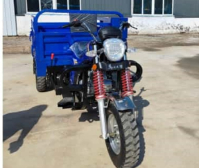 ガソリン三輪車：日用消費財卸売配送コストを72％削減