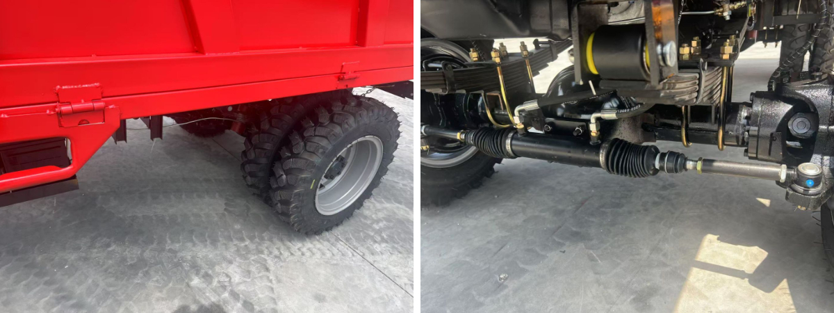 Four-Wheel Engineering Vehicle