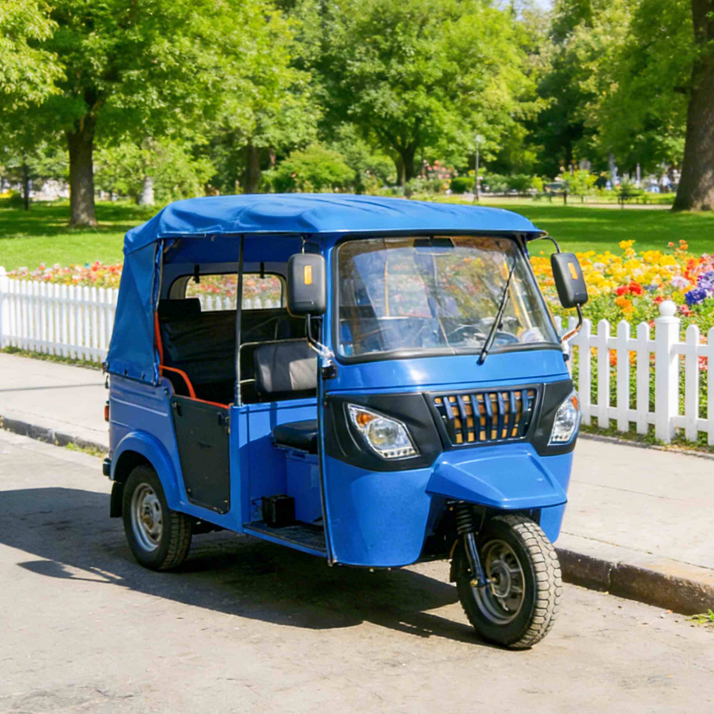 Batteriebetriebene Rikscha