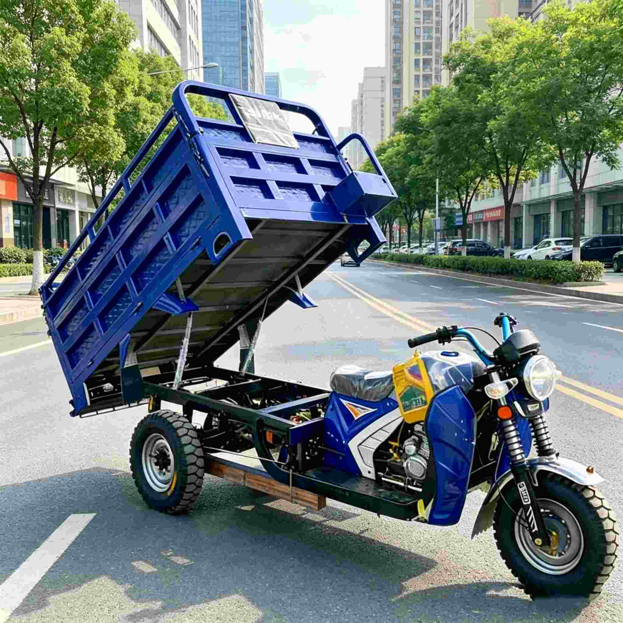 Sepeda roda tiga pengangkut barang