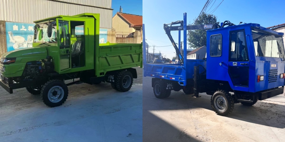 Hydraulic self-unloading diesel truck