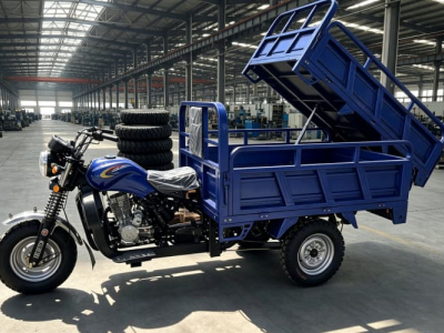 hydraulic dump tricycle