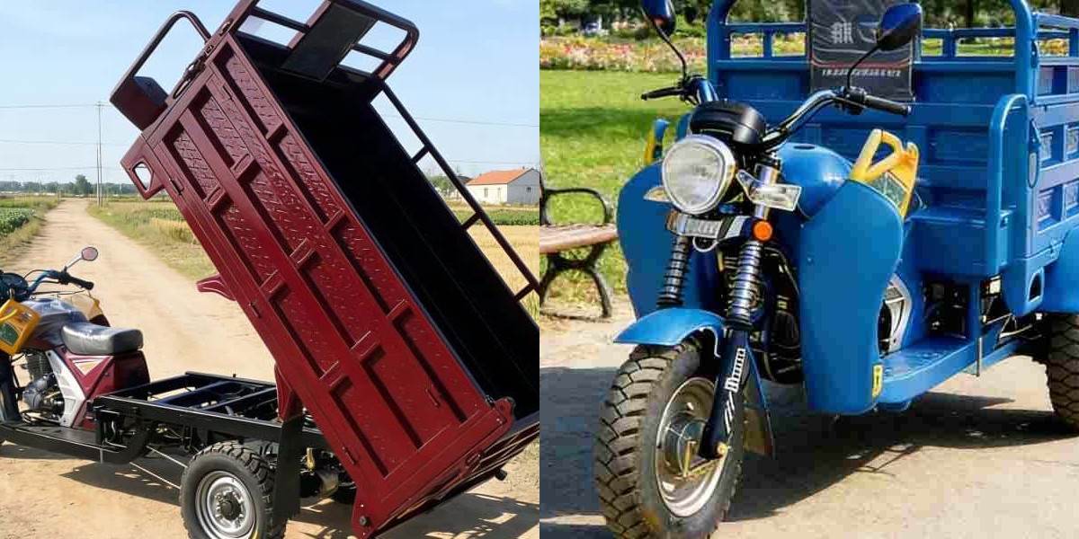 Gasoline Construction Site Cargo Tricycle