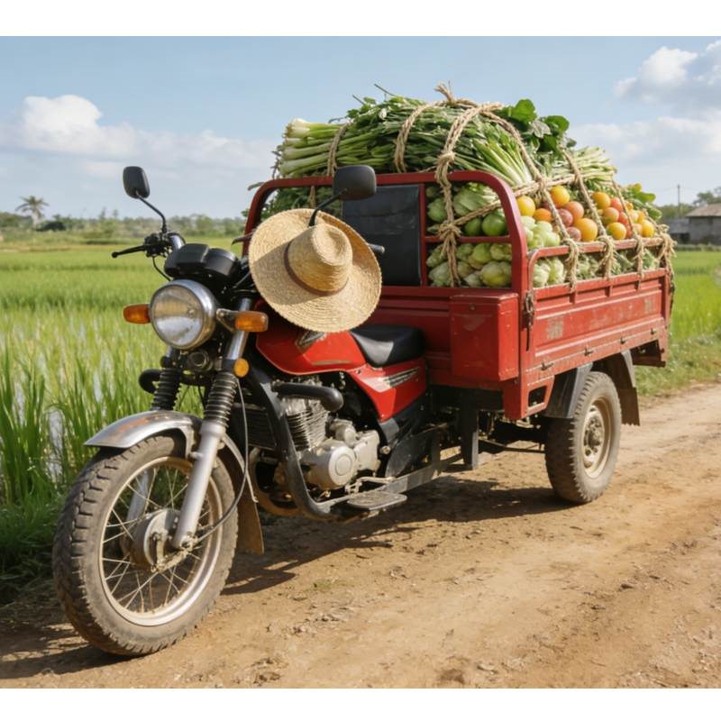 scooter cargo à 3 roues