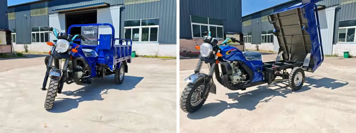 Benzin-Dreirad: Zuverlässiger Partner für Logistik und Transport in Saudi-Arabien