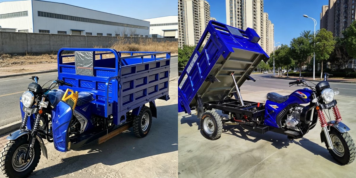 ガソリンダンプ三輪車
