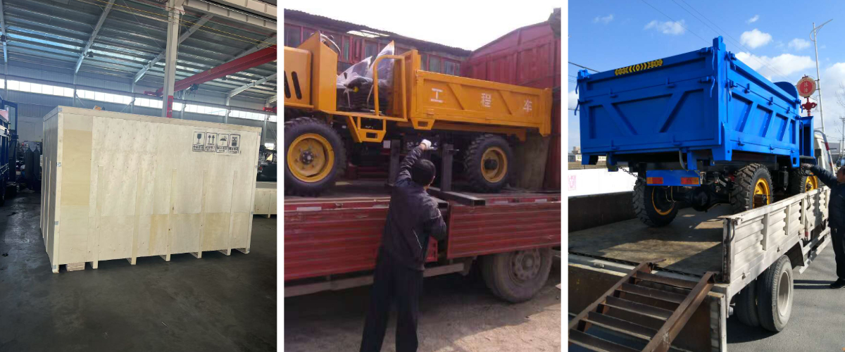 Four-Wheel Engineering Vehicle