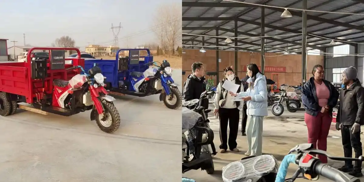 دراجة نارية ذات ثلاث عجلات