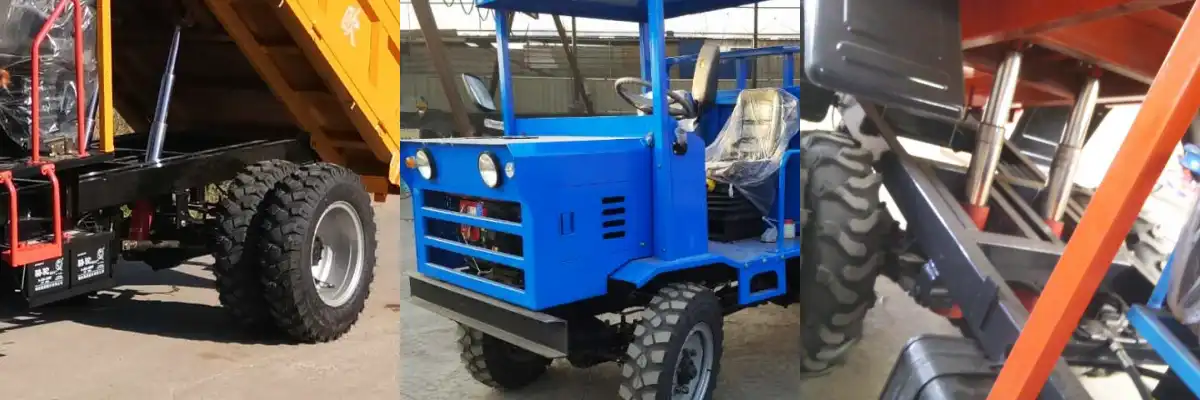 Mountain construction transport vehicle