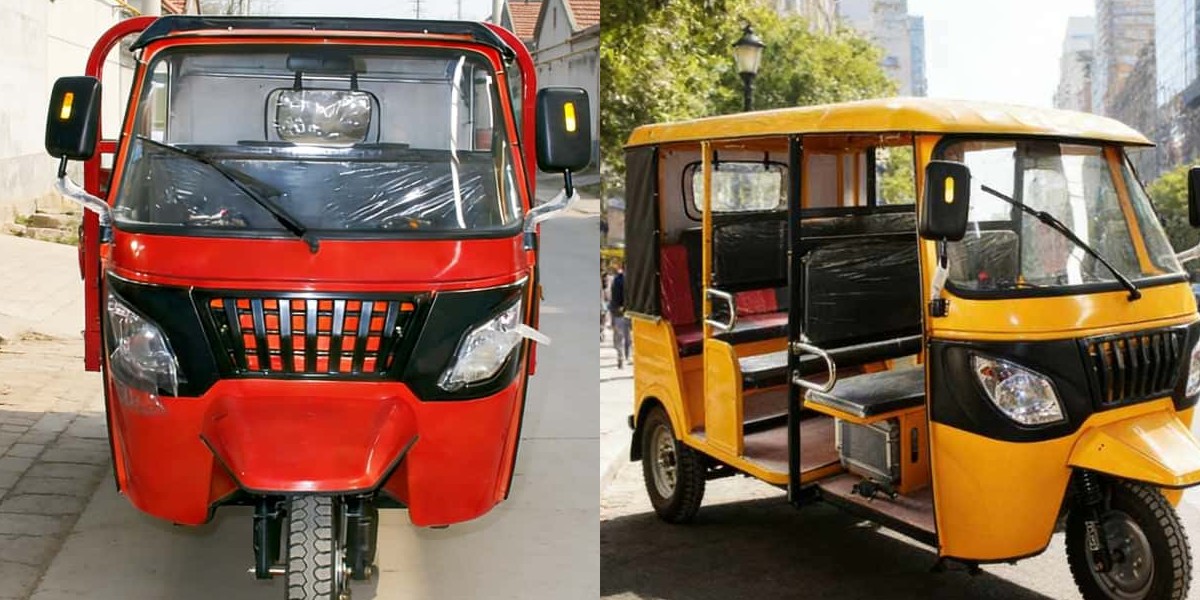 Motorcycle tuk tuk