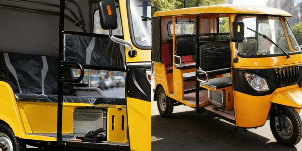 Tuk-tuk électrique 7 places