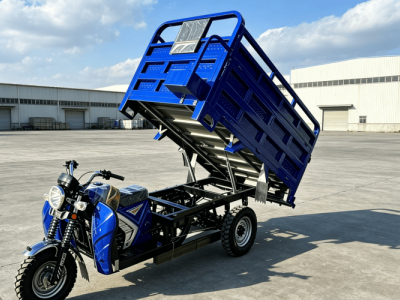 Tricycle de transport à essence