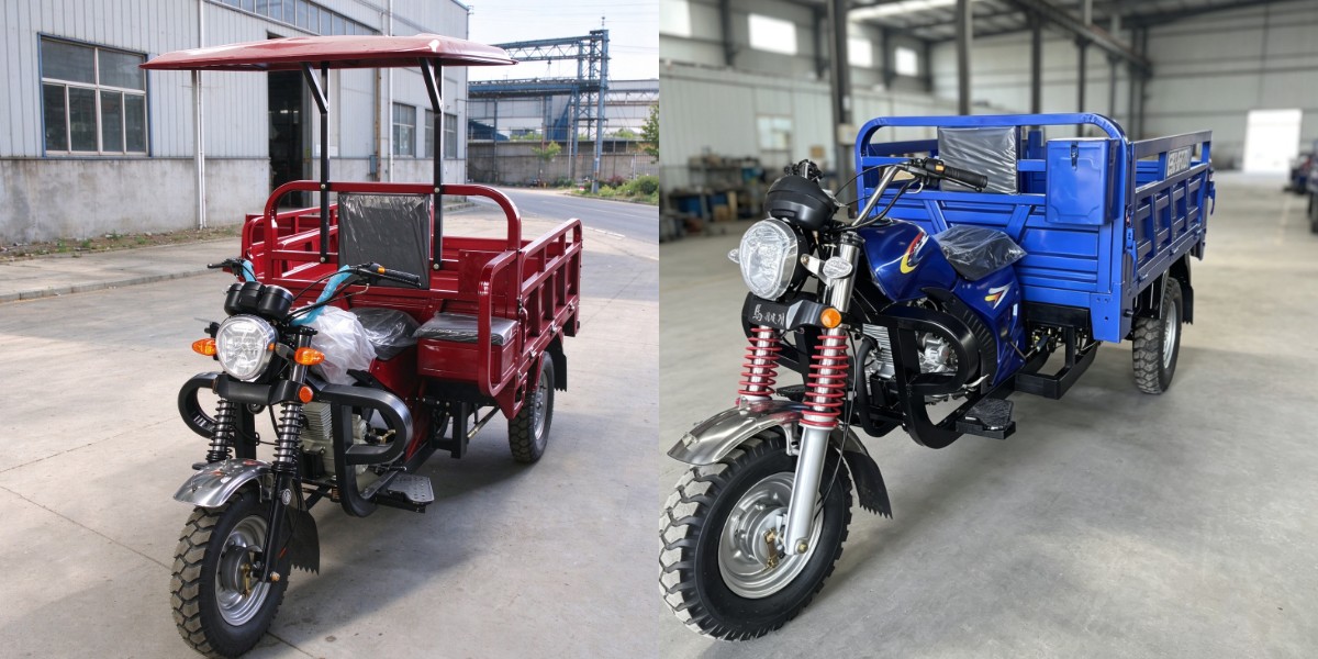 tricycle bensin untuk transportasi pertanian