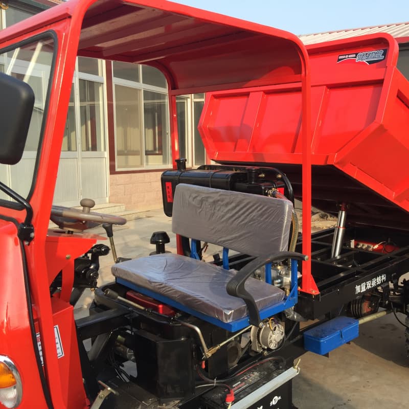 Lastendreirad mit Kabine