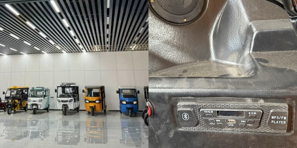 pousse-pousse à batterie