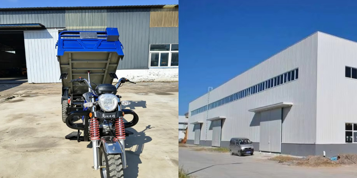 Open body cargo tricycle Open body cargo tricycle