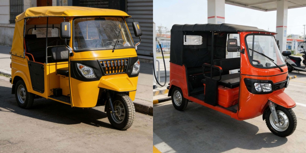 Dreirädrige Lasten-Autorikscha